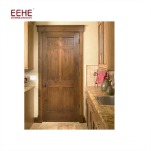 Porta cinzelada simples personalizada da sala da madeira na porta de painel nivelada